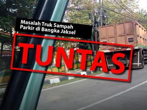 Before-After Penertiban Truk Sampah di Bangka Jaksel