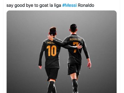 Messi dan Ronaldo Hengkang, Netizen Prihatin Nasib La Liga
