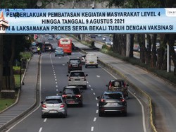 PPKM Diperpanjang Sampai 16 Agustus, Ini Daerah yang Masuk Level 2-4