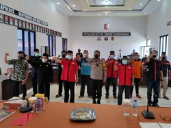 Polisi Banyuwangi Ajak Perguruan Silat Tak Konvoi Saat Malam Suro