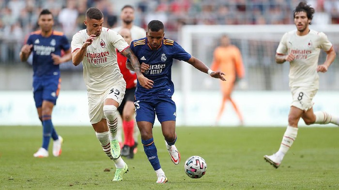 Real Madrid vs AC Milan, Minggu (8/8/2021).