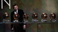 Melihat Lagi Deretan Trofi Lionel Messi di Barcelona