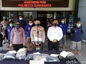 Keroyok Polisi-Rusak Mobil Patroli di Solo, 7 Pria Ditangkap