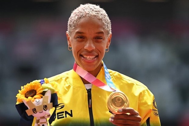 wanita peraih mendali emas di Olimpiade Tokyo 2020