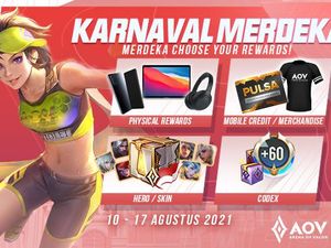 Dapatkan Macbook Air di Event Arena of Valor Karnaval Merdeka