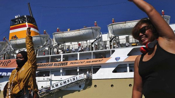Gerak-gerik Pasien COVID-19 di Kapal Umsini
