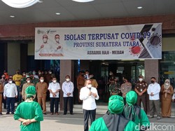 Asrama Haji Medan Jadi Isoter, Gubsu: Jangan Pasien Tidur Terus, Kasih Bola