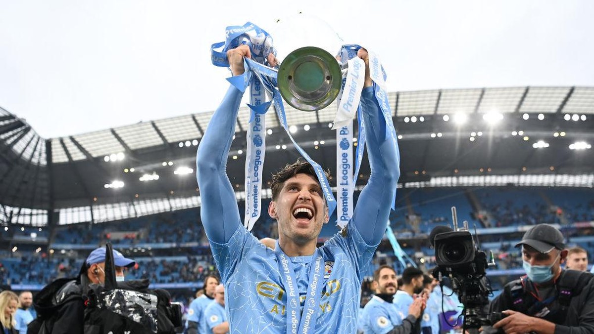 John Stones bertahan di Manchester City sampai 2026 (Getty Images/Michael Regan)