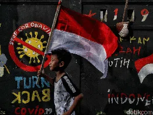 Foto: Memaknai HUT RI Jelang 2 Tahun Pandemi Foto: Memaknai HUT RI Jelang 2 Tahun Pandemi