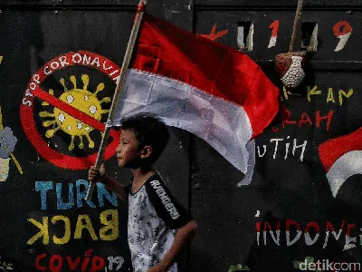 Foto: Memaknai HUT RI Jelang 2 Tahun Pandemi