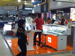 960 Barcode Vaksinasi di Plaza Marina Surabaya Didominasi Penjaga Stan