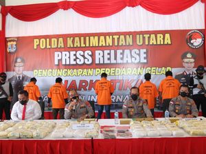 Polda Kaltara Gagalkan Peredaran 126 Kg Sabu yang Dikendalikan Napi Polda Kaltara Gagalkan Peredaran 126 Kg Sabu yang Dikendalikan Napi