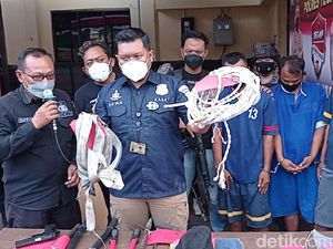 Komplotan Perampok Spesialis Kabel Tembaga Pabrik-PLTU Diringkus di Tegal