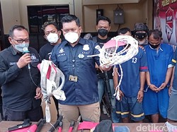 Komplotan Perampok Spesialis Kabel Tembaga Pabrik-PLTU Diringkus di Tegal