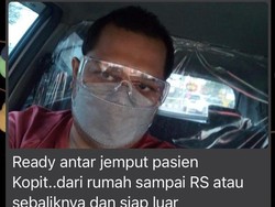 Pria Bantul Ini Siap Antar Pasien Corona Pakai Mobil Pribadi, Tarif Seikhlasnya