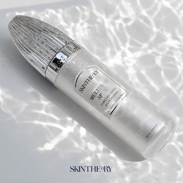 Skin Theory Multi Use Spray dengan DNA Salmon (instagram.com/skintheorybeauty) Skin Theory Multi Use Spray dengan DNA Salmon