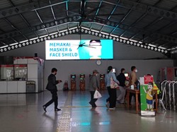 PPKM Level 2-4 Lanjut, Stasiun Bogor Lengang Pagi Ini