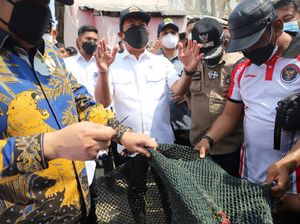 Cek Penggantian Cantrang, Trenggono Janji Bangun Pelabuhan