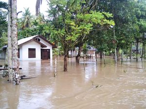 Banjir Rendam 5 Kecamatan di Aceh Jaya, 5.688 Warga Terdampak