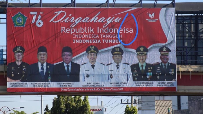 Banner HUT RI Salah Cetak Ingatkan Pentingnya Proofing