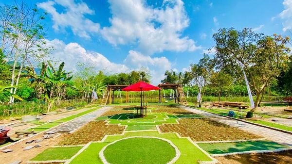 Foto: Desa Bahasa Borobudur Punya Wahana Instagramable Baru Lho