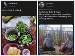 Sedap! Begini Nikmatnya Menu Makan Sederhana ala Netizen di Yogyakarta