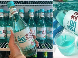Mirip Obat Kumur Mulut, Soju Rasa Mint Choco Ini Jadi Viral