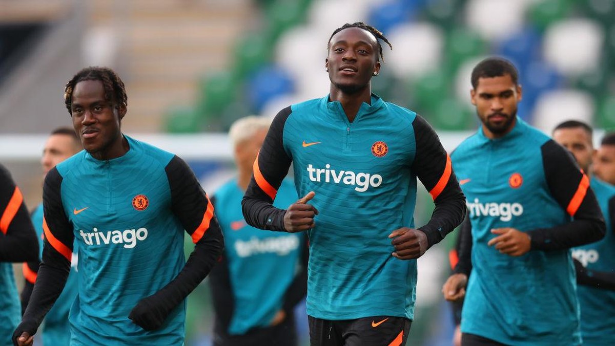 Tammy Abraham tinggalkan Chelsea untuk gabung AS Roma. (Foto: Getty Images/Catherine Ivill)
