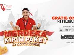 Rayakan HUT RI, J&T Express Gratis Ongkir ke Seluruh Indonesia