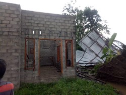19 Rumah di Langkat Rusak Diterjang Hujan Deras Disertai Angin Kencang