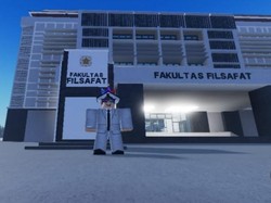 Unik! Fakultas Filsafat UGM Kenalkan Kampus Lewat Game Roblox