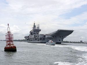 Intip Spesifikasi Kapal Induk Pertama Buatan India, INS Vikrant Intip Spesifikasi Kapal Induk Pertama Buatan India, INS Vikrant