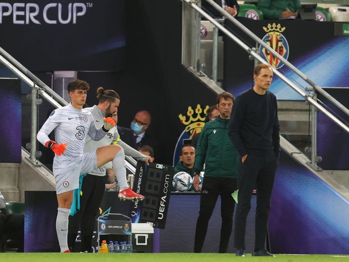 Kepa Arrizabalaga tampil sip untuk Chelsea di Piala Super Eropa cuma pada saat adu penalti. Kepa lantas menjadi pahlawan The Blues.
