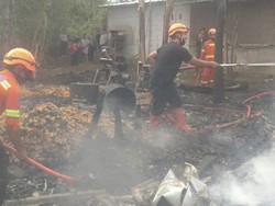 Pabrik Keripik di Sukabumi Terbakar Hebat, Kerugian Ratusan Juta