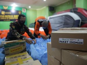 Paket Bantuan Pasien Isoman Terus Mengalir