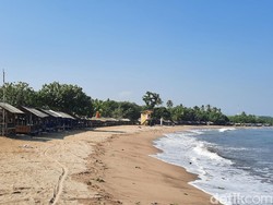 Pantai Florida Anyer Bagai Mati Suri Tanpa Wisatawan