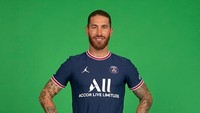 Sama seperti Messi, Ramos juga menandatangani kontrak dengan PSG hingga tahun 2023 dengan gaji 20 juta euro pertahun. Paris Saint-Germain Football/PSG via Getty Images.