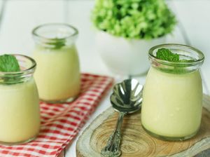 Kental Manis Buat Kreasi Silky Pudding Matcha Jadi Yummy