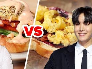 Adu Resep Sandwich J-Hope BTS vs Gordon Ramsay, Mana yang Lebih Enak?