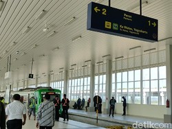 Siap Beroperasi, Begini Penampakan Stasiun KA Bandara YIA