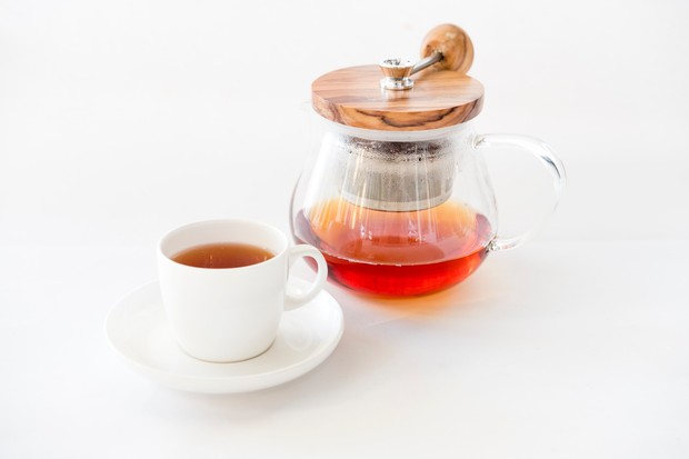 Rooibos red tea is an herbal tea from South Africa that can help reduce stress.