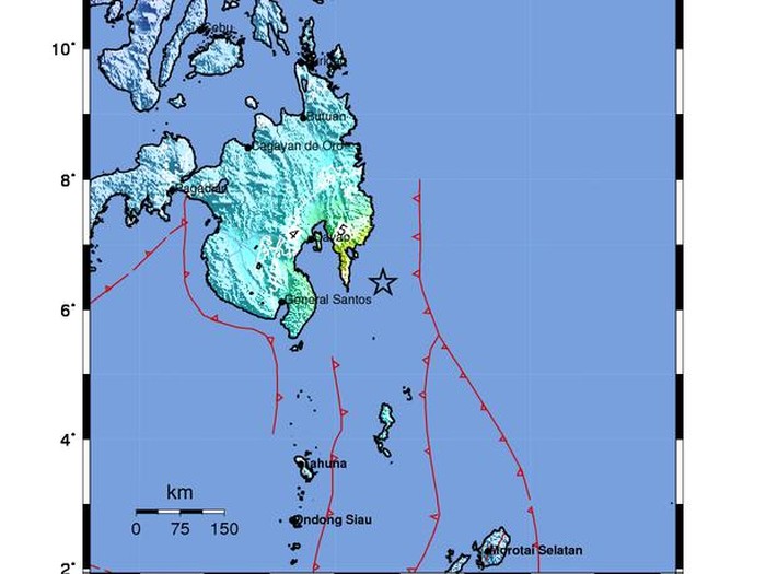 Kronologi Penyebab Gempa Berkekuatan M 7,1 Guncang Sulawesi Utara