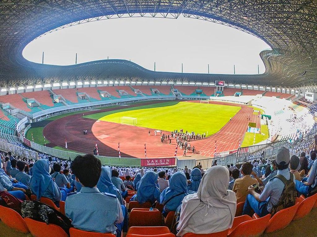Stadion Pakansari Bogor Jadi Tempat Vaksinasi Massal Pelajar