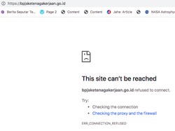 Subsidi Gaji Cair Hari Ini, Website BPJS TK Malah Down