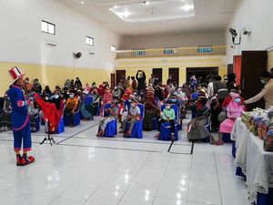 131 Anak Yatim Ditinggal Ortu Gegara COVID-19 Jadi Anak Asuh Polisi Pasuruan