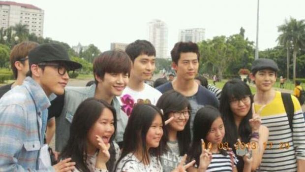 2PM berkunjung ke Indonesia