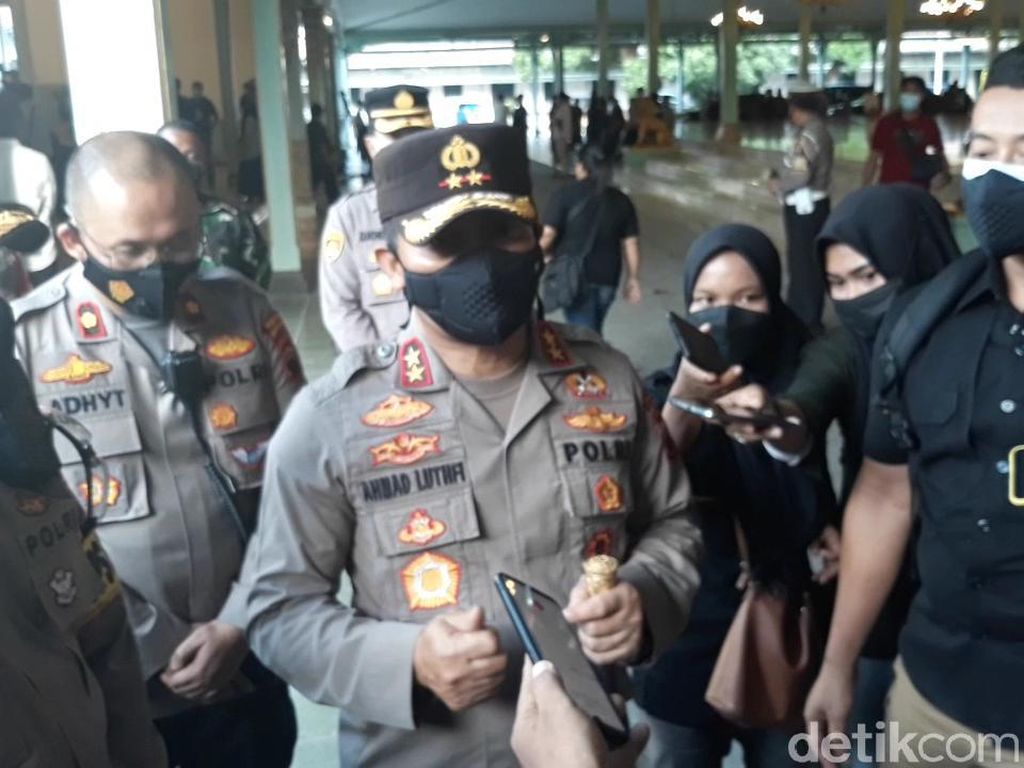 Datangi Pura Mangkunegaran, Kapolda Jateng Antisipasi Kerumunan Pelayat