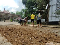 Suasana Terkini Lokasi Pemakaman KGPAA Mangkunegara IX di Astana Girilayu
