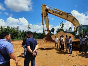 KPK-Kejati Sultra Periksa Lokasi Tambang Dugaan Kasus Korupsi PT Toshida