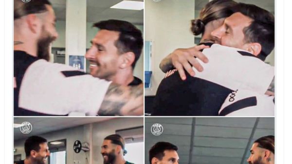 Messi dan Ramos Berpelukan, Netizen: Dunia yang Aneh